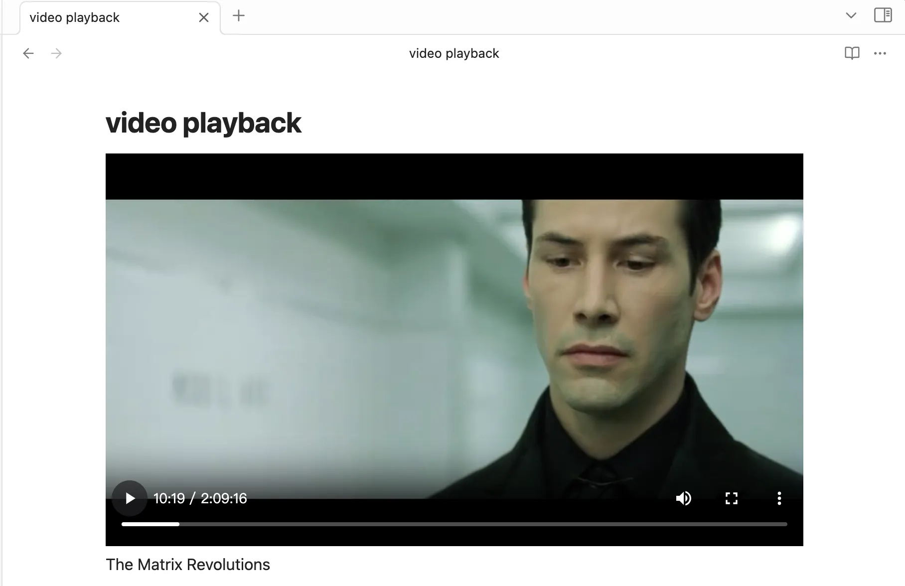 Cloud Disk Video Playback
